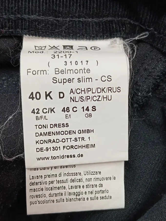 TONI DRESS Cordhose Bild 3