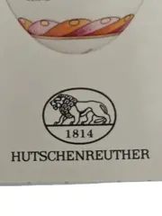 Vorschaubild 4 von Das Ei '98 Porzellan Dekodose Vogel Blumenmuster Schleife 6cm