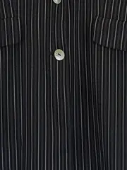 Vorschaubild 3 von Damen Blazer Nadelstreifen Gr. 38 Schwarz Business