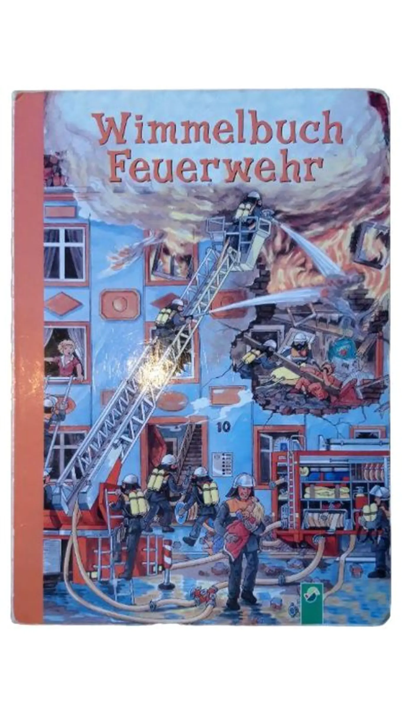 Feuerwehr Wimmelbuch Hardcover Kinderbuch Bilderbuch Spannender Einsatz