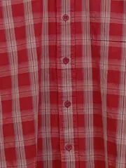 Vorschaubild 4 von Herren Freizeithemd Kariert Rot XL Langarm Wolle Casual