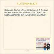 Vorschaubild 2 von Hildebrandt & Ensikat Wie haben wir gelacht Hörbuch Audio-CD Deutsch Satire