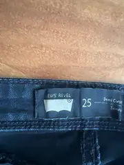 Vorschaubild 4 von Damen Jeans Slim Fit Blau W25/34 XS Baumwolle Basic Alltag