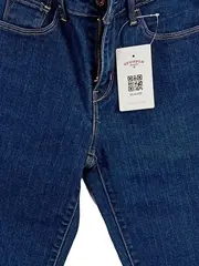 Vorschaubild 5 von Damen Jeans Slim Fit Blau W25/34 XS Baumwolle Basic Alltag