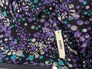 Vorschaubild 3 von Damen Langarmshirt Viskose Grafisch Mehrfarbig Gr. 34/XS