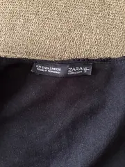 Vorschaubild 5 von Damen Etuikleid Gr. S Schwarz Elegant Strukturmuster