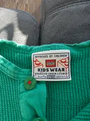 Vorschaubild 3 von Duplo Kinder Shirt Kurzarm Gr. 104/110 Grün Waffle Henley