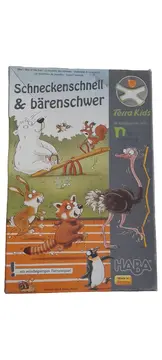 Vorschaubild 1 von Schneckenschnell & Bärenschwer Quizspiel Kinderspiel Tier Ratespiel