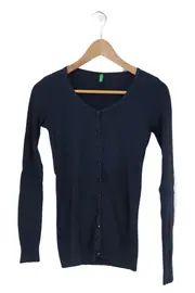 Vorschaubild 1 von Damen Strickjacke Gr. 36/S Blau Casual