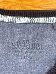 Vorschaubild 5 von Herren Pullover V-Neck Basic Schwarz Gr. 52;XL Baumwolle