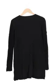 Vorschaubild 2 von MARC O POLO Damen Strickkleid Gr. 36/S Schwarz Baumwolle Basic Casual