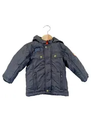 Vorschaubild 1 von Kinder Outdoorjacke Gr. 80 Blau Klassisch mit Kapuze
