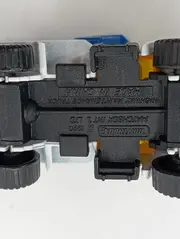 Vorschaubild 2 von Highway Maintenance Truck Modellfahrzeug Schneepflug Kipper Weiß 8cm