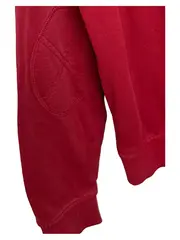 Vorschaubild 6 von Herren Sweatjacke Gr. 48/M Rot Casual mit Schriftzug Reißverschluss