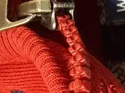 Vorschaubild 5 von Herren Sweatjacke Gr. 48/M Rot Casual mit Schriftzug Reißverschluss