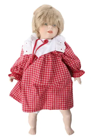 SWISS DOLLS GLOREX Künstlerpuppe