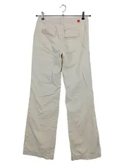 Vorschaubild 2 von Damen Stoffhose Gr. 34 Beige Casual Baumwolle