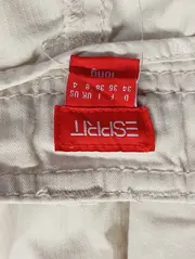 Vorschaubild 3 von Damen Stoffhose Gr. 34 Beige Casual Baumwolle