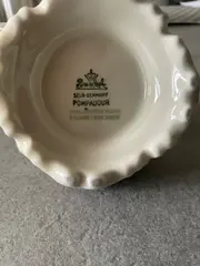 Vorschaubild 2 von Sauciere Pompadour Weiß Porzellan 250ml Klassisch Blumen