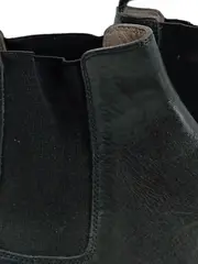 Vorschaubild 4 von Chelsea Boots Herren Stiefelette Leder Gr. 39 Schwarz Klassisch Brogue