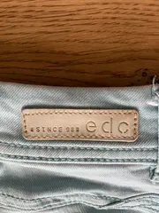 Vorschaubild 4 von EDC Damen Jeans Hose Slim Fit Gr. 34 Türkis Casual Denim