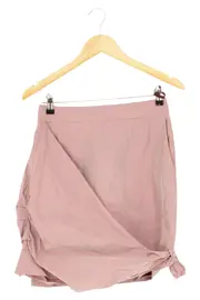 Vorschaubild 1 von Damen Faltenrock Gr. 36/S Rosa Elegant Asymmetrisch Midirock