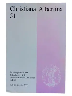 CHRISTIAN-ALBRECHTS-UNIVERSITÄT ZU KIEL Zeitschrift