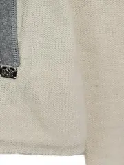 Vorschaubild 4 von Damen Strickjacke Blumenstickerei Gr. 36/S Weiß