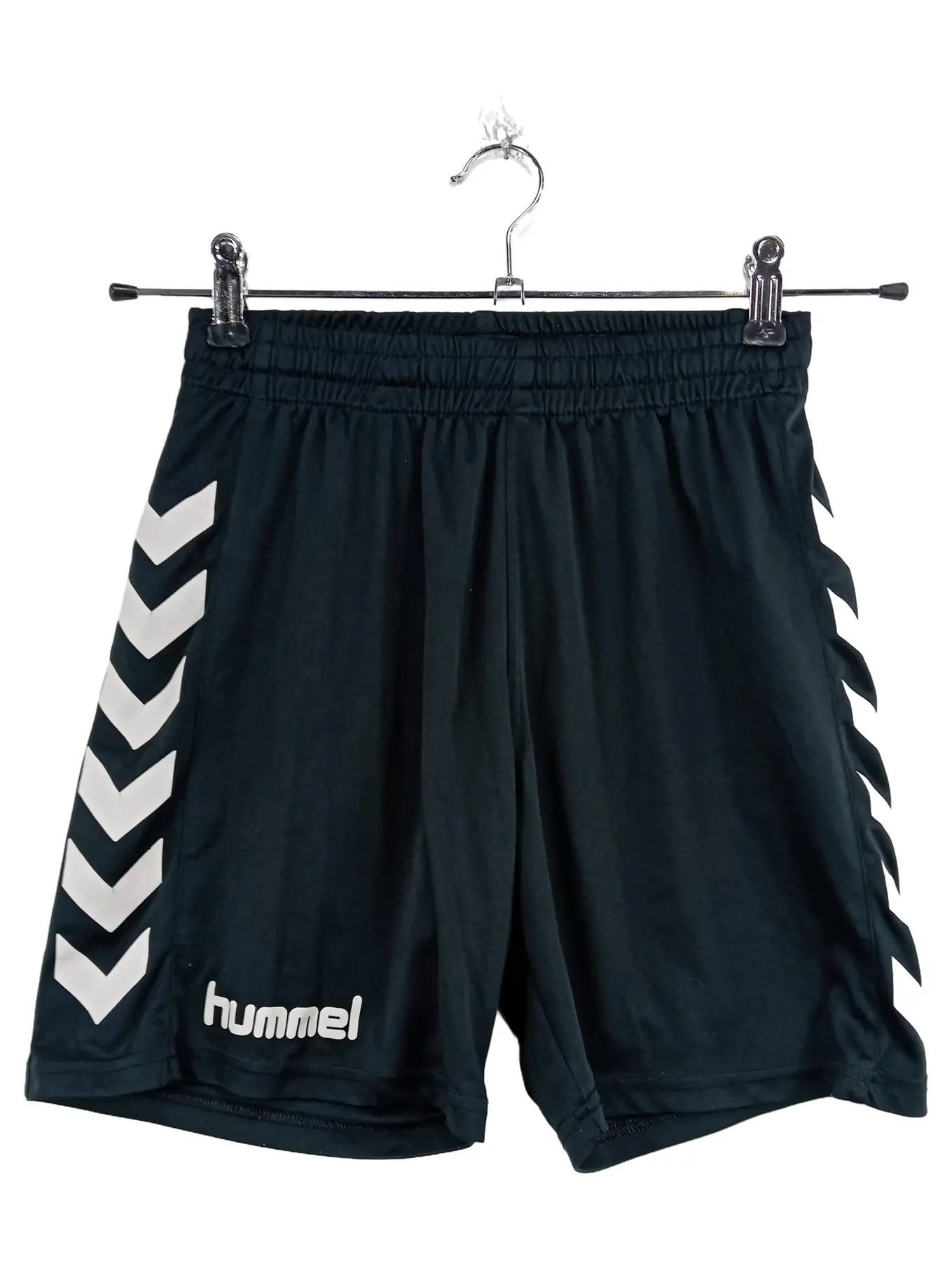 HUMMEL Sport Shorts Kinder Kurze Hose Gr. 164/176 Schwarz Polyester Training