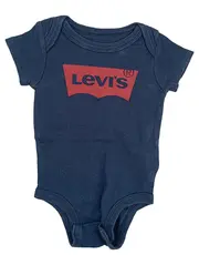 Vorschaubild 1 von Baby Body Kinder Gr. 62 Blau Logo Baumwolle