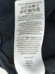 Vorschaubild 4 von Strickjacke Damen Gr. 36/S Schwarz Klassisch Elegant Baumwolle