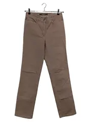 Vorschaubild 1 von Tina Damen Stoffhose Gr. 38 Braun Baumwolle Stretch