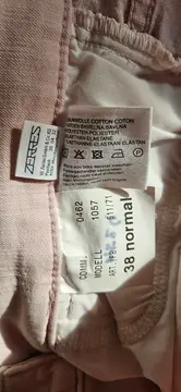 Vorschaubild 3 von Tina Damen Stoffhose Gr. 38 Braun Baumwolle Stretch