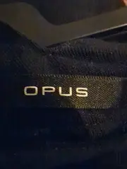 Vorschaubild 3 von Damen Hosenrock Gr. 38 Blau Casual Rock-Optik