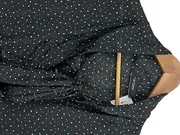 Vorschaubild 2 von Damen Freizeitkleid Gr. 38/M Schwarz Feminin Punkte