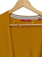 Vorschaubild 4 von Damen Strickjacke Gelb Gr. 38/M Casual