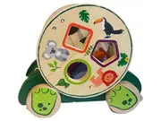 Vorschaubild 1 von Holz Steckspiel Schildkröte Kinder Lernspielzeug Motorik