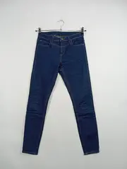 Vorschaubild 2 von Damen Jeans Slim Fit Blau Größe M Casual