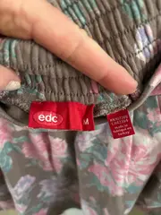 Vorschaubild 2 von EDC Damen A-Linienrock Blumenmuster Gr. 38;M Feminin Mehrfarbig Baumwolle