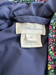 Vorschaubild 3 von Kinder Steppjacke Blumenmuster Gr. 74 (9 Monate) Mehrfarbig