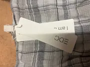 Vorschaubild 3 von EDC Damen Top kariert Grau XS Casual Baumwolle