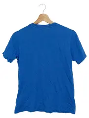 Vorschaubild 2 von T-Shirt Damen 38/M Blau Logo-Print Sportlich Casual