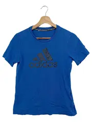 Vorschaubild 1 von T-Shirt Damen 38/M Blau Logo-Print Sportlich Casual