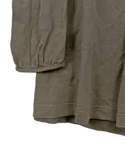 Vorschaubild 3 von EDC Damen Langarmshirt Gr. 40/L Oliv Casual Baumwolle