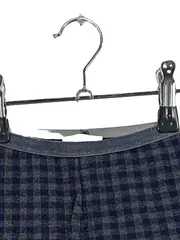 Vorschaubild 2 von Kinder Leggings Kariert Grau Blau Gr. 92 Baumwolle
