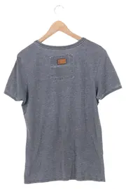 Vorschaubild 2 von Herren T-Shirt Grau S/46 Casual Urban Baumwolle Kurzarm