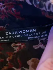 Vorschaubild 5 von Woman Bluse Damen S/36 Blumenmuster Langarm Boho Viskose