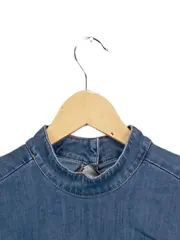 Vorschaubild 3 von EDC Damen Jeanskleid Gr. 38 Blau Casual Baumwolle Midikleid