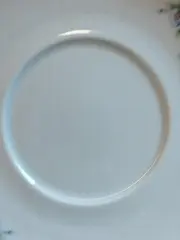 Vorschaubild 4 von Unterteller Porzellan 14 cm Weiß Blumenmuster Klassisch