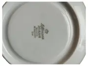 Vorschaubild 2 von Unterteller Porzellan 14 cm Weiß Blumenmuster Klassisch